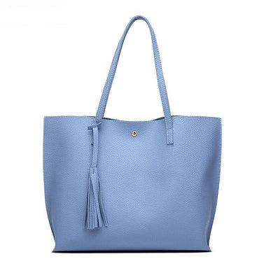Soft Leather Candy Shades Tote Bag