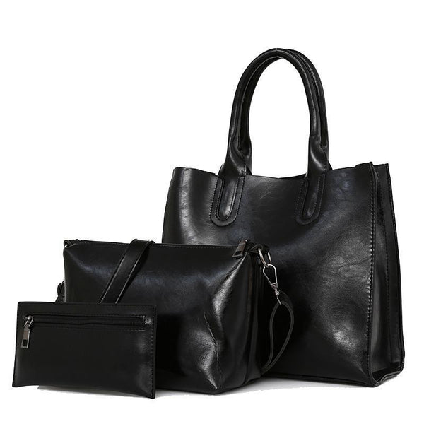 Elegant Vintage Tote Bag Set