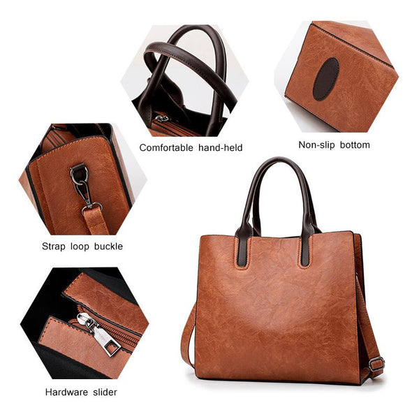 Women's Leather Tote Handbags
