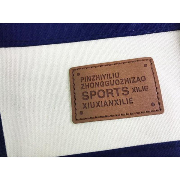 Designer's Stripe Tote Handbags