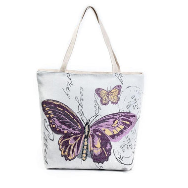 Lovely Butterfly Shoulder Tote Bag