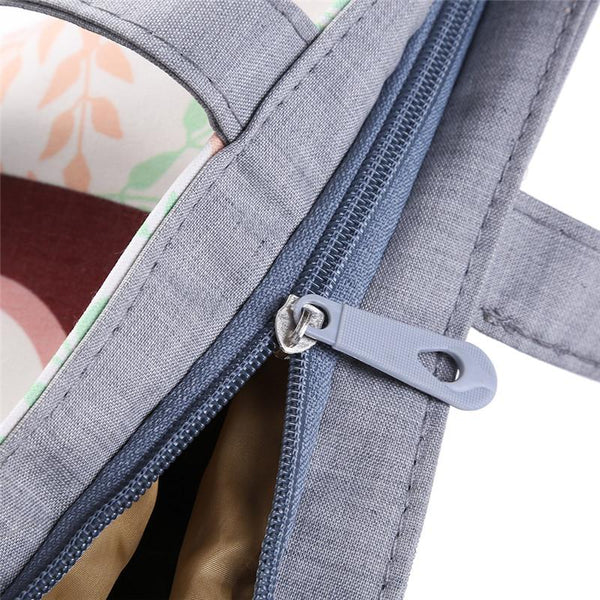 Floral Canvas Tote Bag
