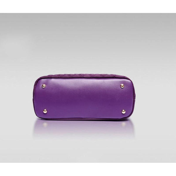 6-in-1 Diamond Lattice Casual Bag Set