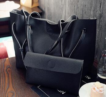 Soft Leather Fashionable Bag Set