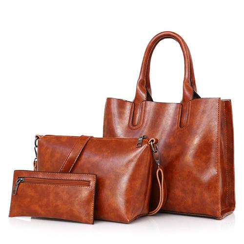 Elegant Vintage Tote Bag Set
