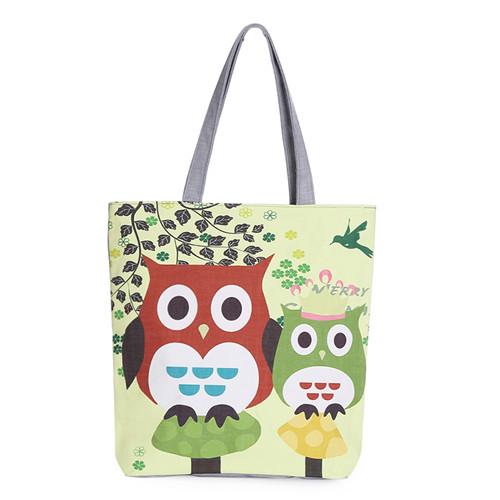 Owl Inspired Tote Beach Bag