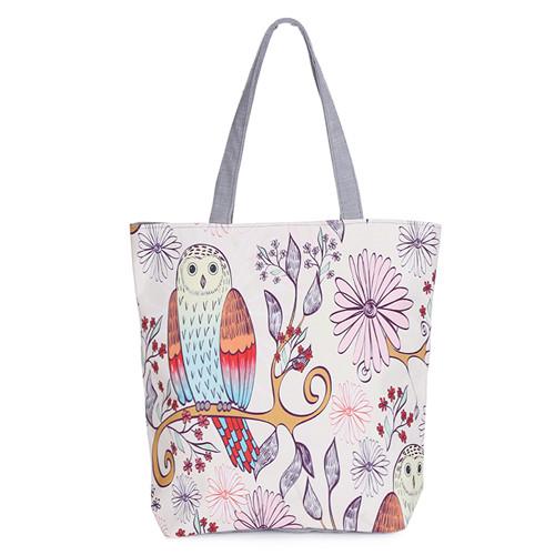 Owl Inspired Tote Beach Bag