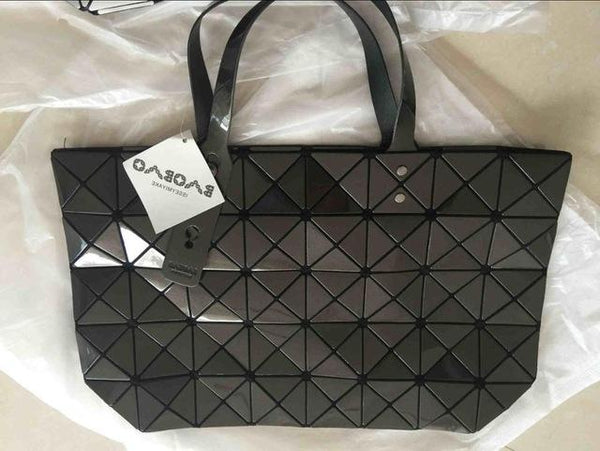 Diamond Lattice Stylish Tote Bag