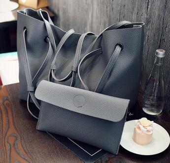 Soft Leather Fashionable Bag Set