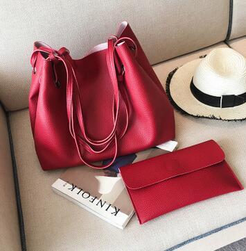 Soft Leather Fashionable Bag Set