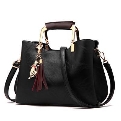 Vintage Tassel Tote Handbag