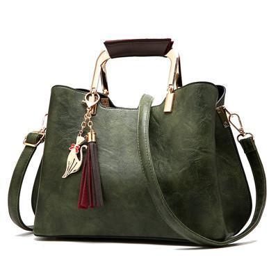 Vintage Tassel Tote Handbag