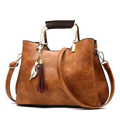 Vintage Tassel Tote Handbag